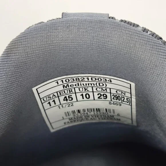 BROOKS MEN'S glycerin 20 running shoes gray Style 110382 Size 11 EUC - Picture 9 of 11